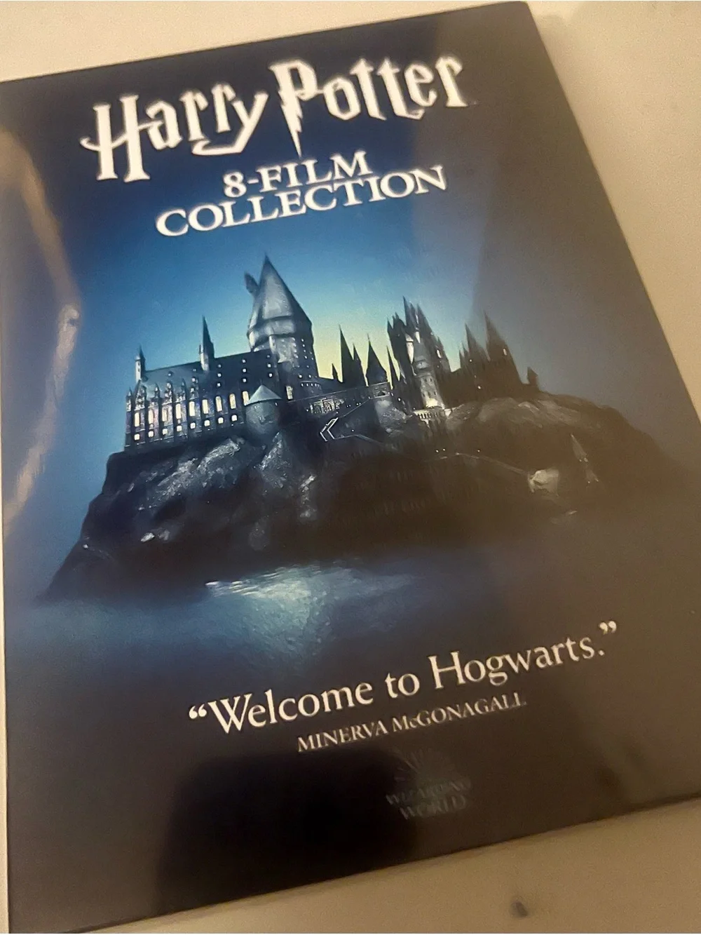 Warner Bros. Harry Potter Hogwarts Castle Wall Art - Blue and White DVD Set